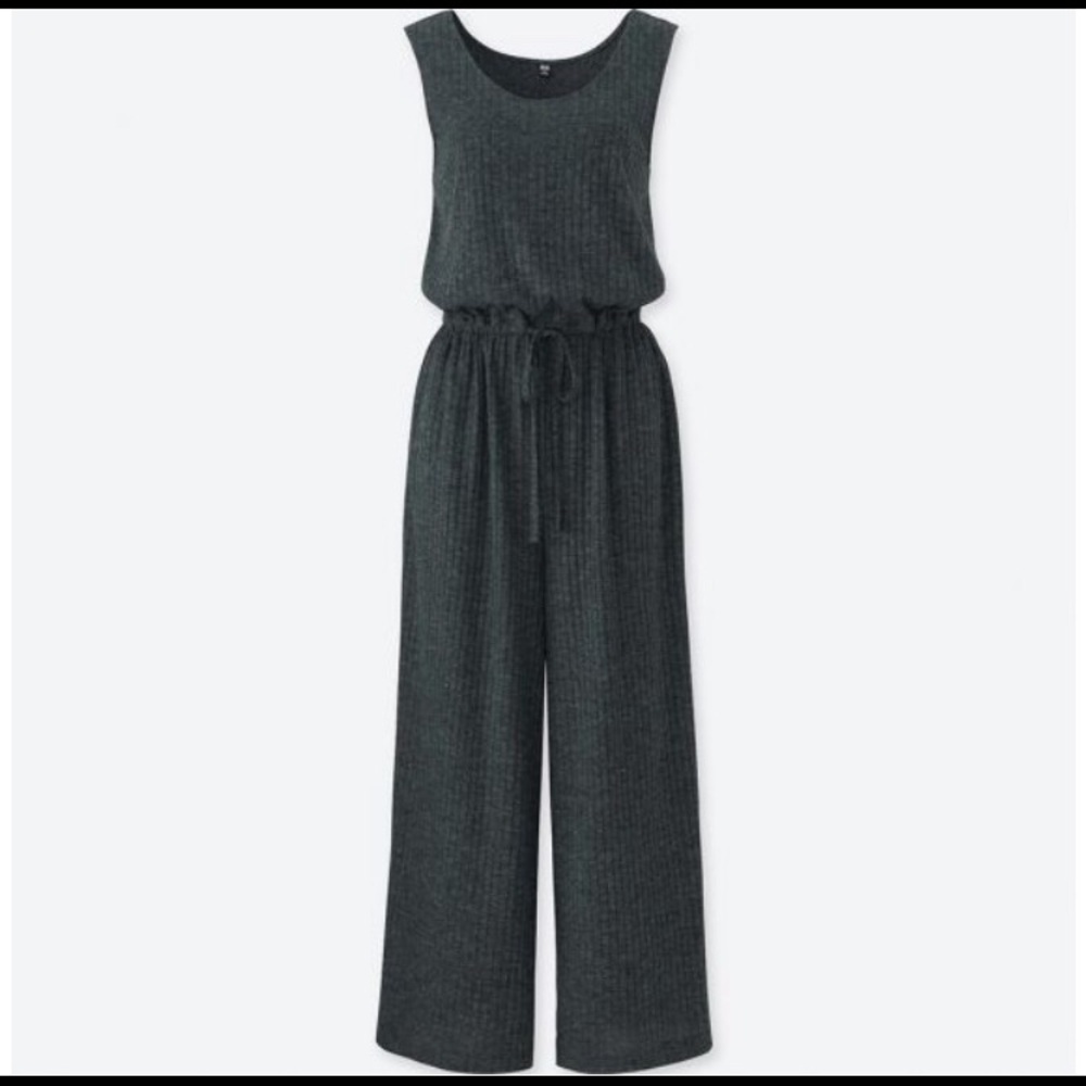 NWT Uniqlo Black Jumpsuit